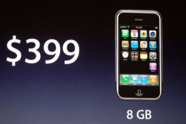   8   Apple iPhone - $399