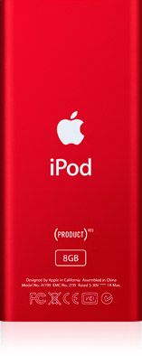 iPod nano RED 8 