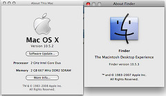 Apple    9d19 Mac OS X 10.5.3 Leopard