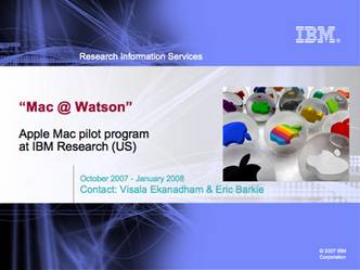 -  IBM   Apple Mac