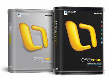 Microsoft Office 2004  Mac OS X