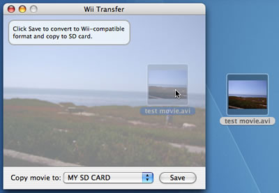 Wii Transfer    Wii   Mac