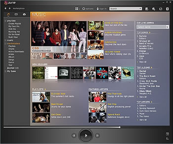 Zune Marketplace -   iTunes