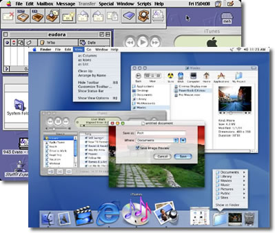 Mac OS X    Mac OS 9.1