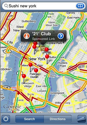 iPhone Maps  