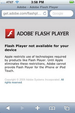 Apple   Flash  iPhone
