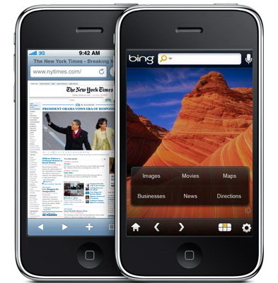 Bing  iPhone
