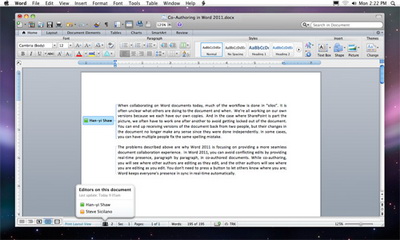 Microsoft Office for Mac 2011