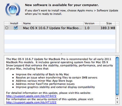 Mac OS X 10.6.7   