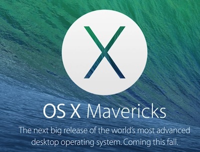   - OS X Mavericks 