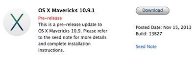 Apple   - OS X Mavericks 10.9.1 