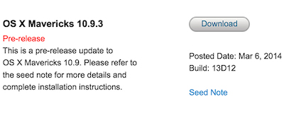 Apple   - OS X 10.9.3