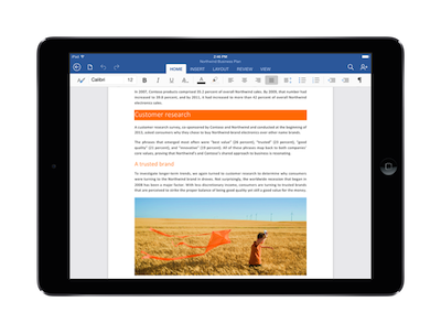 Microsoft Office  iPad   App Store