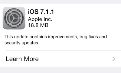 iOS 7.1.1   