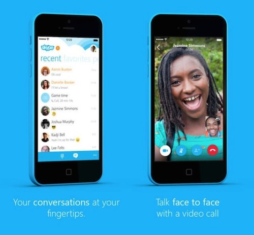 Skype  iPhone  