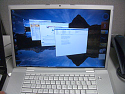Windows Vista    MacBook Pro