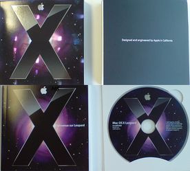  DVD Mac OS X 10.5 Leopard