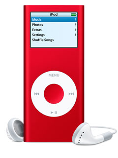 iPod nano RED -  