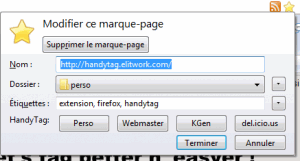  HandyTag  Mozilla Firefox 3.0