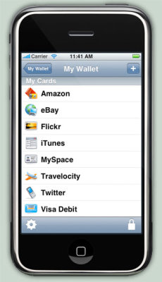 eWallet  iPhone  iPod touch