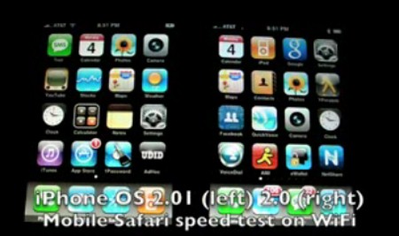 iPhone 2.0.1 vs 2.0