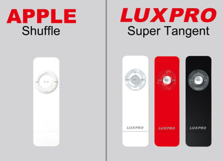Luxpro Super Tangent (Super Shuffle)  Apple iPod shuffle