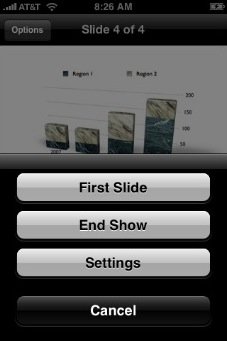 Keynote Remote на iPhone