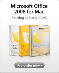 Microsoft Office 2008 for Mac   