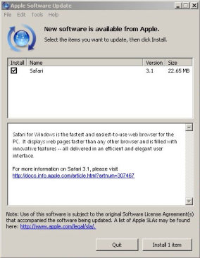 Safari   Windows!