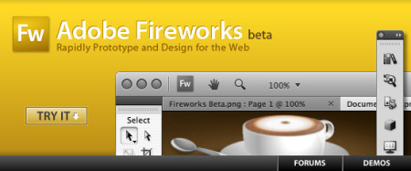 Adobe Fireworks Beta