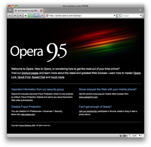  Opera 9.5