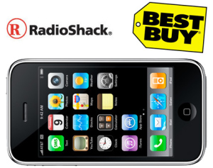 iPhone 3G  Best Buy  Radio Shack?