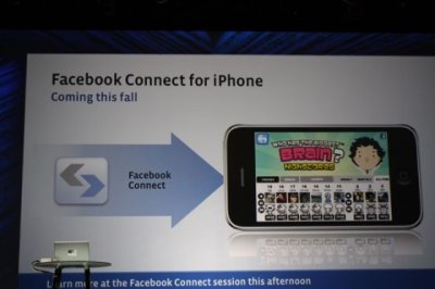 Facebook Connect  iPhone 