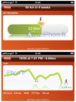 Nike+ for iPhone