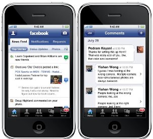 Facebook 2.0  iPhone   