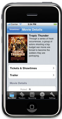 Flixster  iPhone- Movies