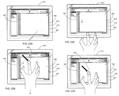 Apple изобретает multi-touch планшет