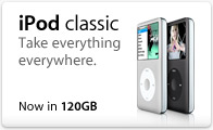 iPod classic -    120 