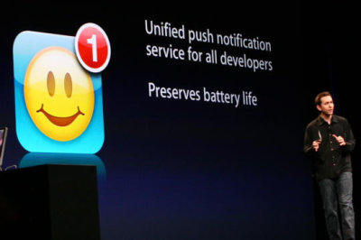 Apple      push-