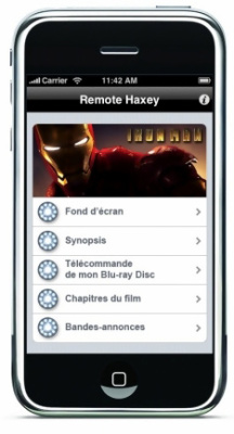 Iron Man  Blu-ray   iPhone  iPod touch