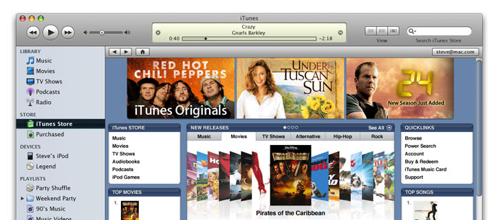 Apple iTunes 8.1