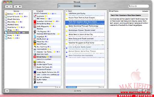 Shrook 2.5  Mac OS X - , 