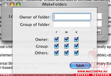 iMakeFolders 1.0.2  Mac OS X - , 
