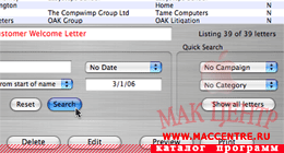 The Letter Manager 3.2.2  Mac OS X - , 