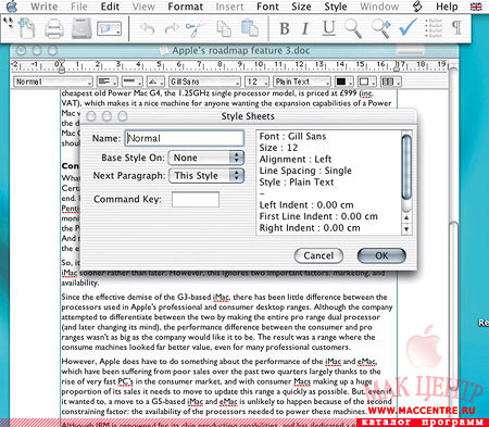 Mariner Write 3.7.2  Mac OS X - , 