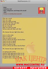 FetchYourLyrics 1.3  Mac OS X - , 