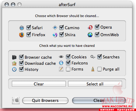 afterSurf 1.0  Mac OS X - , 