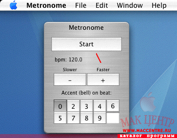 Metronome 1.4  Mac OS X - , 