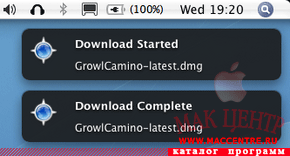 GrowlCamino 1.71b  Mac OS X - , 