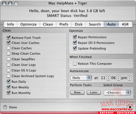 Mac HelpMate 1.1  Mac OS X - , 